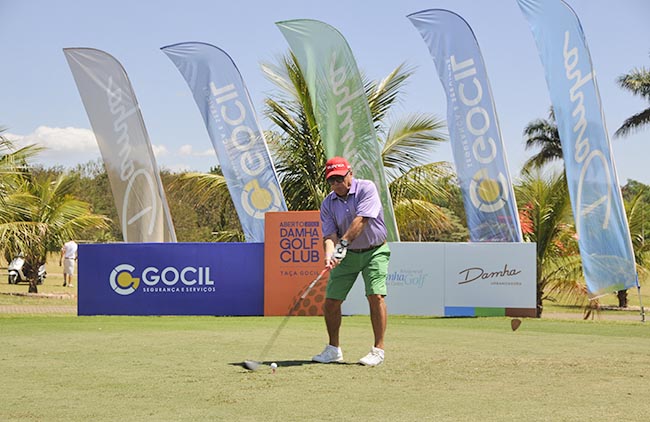 Cinel, patrocinador do torneio de golfe, no Aberto do Damha de 2013