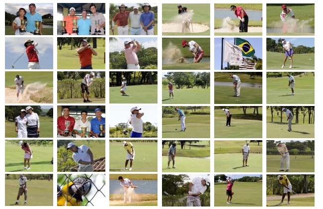    Clique e veja as fotos inéditas deste álbum com o torneio de golfe no Broa