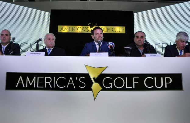 Lançamento da America`s Golf Cup, na Argentina. Foto: Adrian Escandar