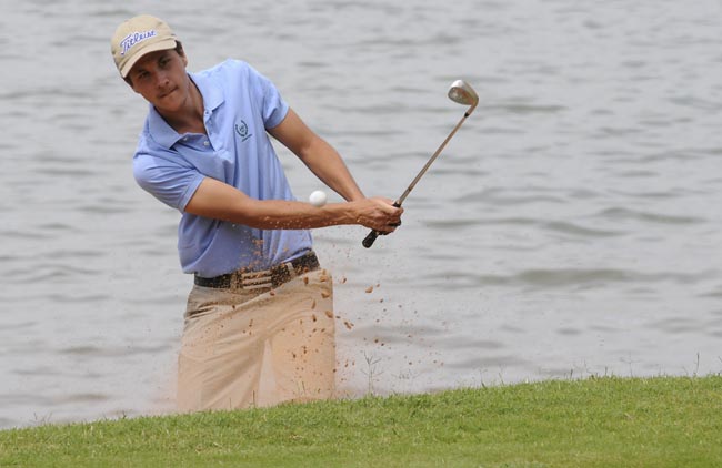 Garmendia: ganhando os torneios de golfe de Brasília e Porto Alegre em sua passagem pelo Brasil, em 2013