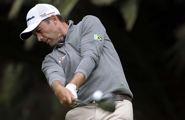 Rocha: tentando se tornar o primeiro brasileiro a vencer um torneio de golfe do PGA Tour Latinoamerica