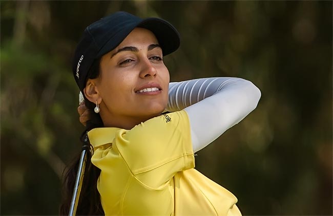 Lovelady: embaixadora da Nespresso levando a bandeira do Brasil ao golfe feminino europeu