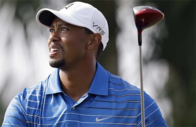 Woods: voltando a bater driver um mês antes do British Open, o terceiro major do golfe mundial