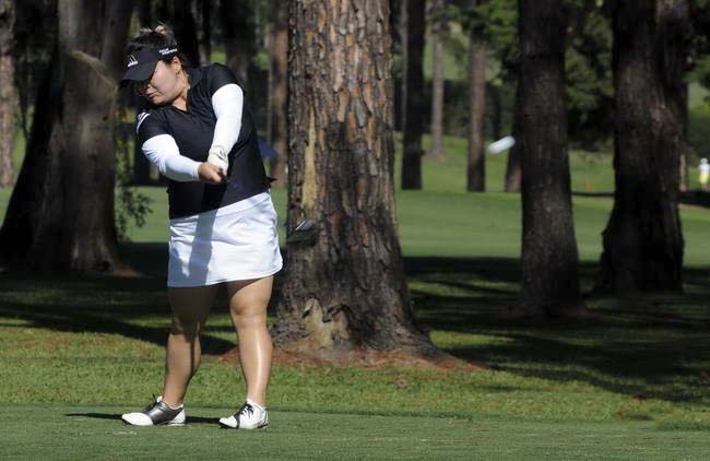 Carla: campeã de ponta a ponta no Arujá, num dos torneios de golfe femininos mais tracidionais do estado