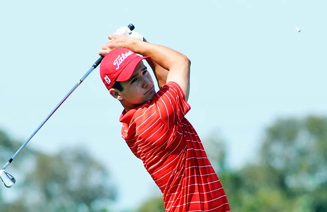 Stapff: sem cartão para o golfe latino, apesar de fazer a segunda melhor volta do torneio na volta final