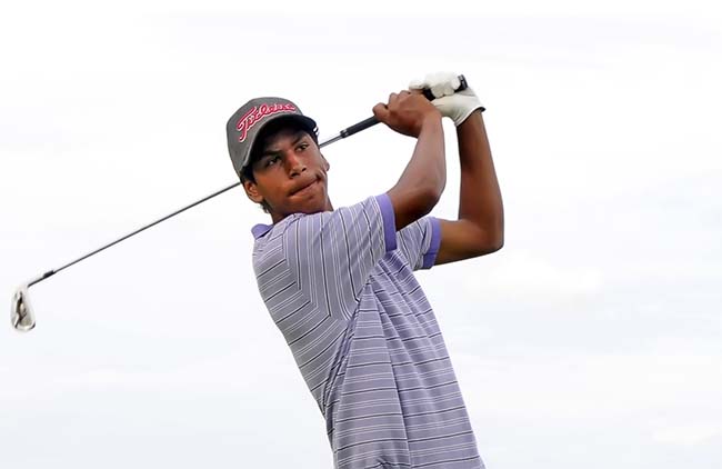 Herik Machado: jogador mais regular da semana, para vencer o torneio de golfe no Curitibano