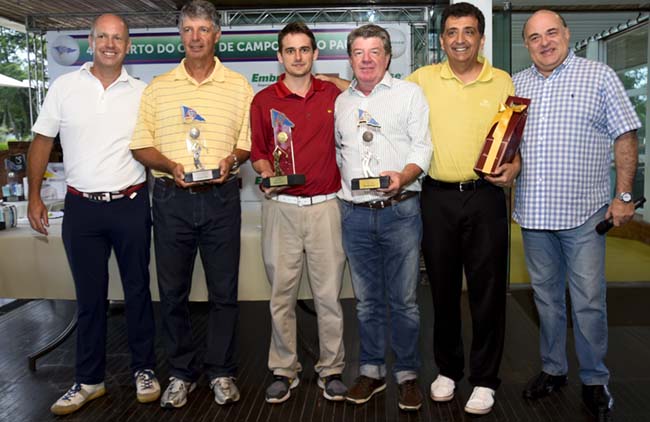 Joakim Thrane, Roberto Gomez, Pedro da Costa Lima, Carlos Cândido, Antônio Padula e Marco Antônio