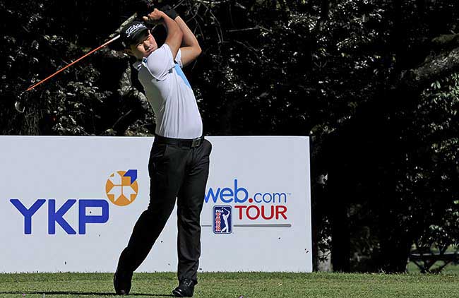 Lucas: vivendo um dos melhores momentos de sua carreira no golfe profissional