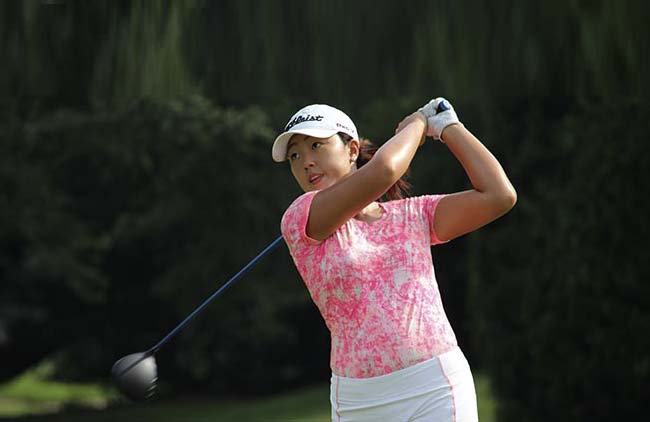 Luciane Lee: tendo esta semana um vislumbre do que será jogar no LPGA Tour no futuro