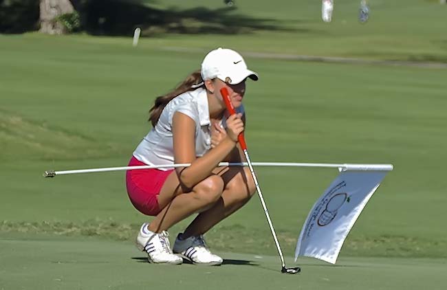 Luiza: continuando a subir no ranking mundial de golfe amador