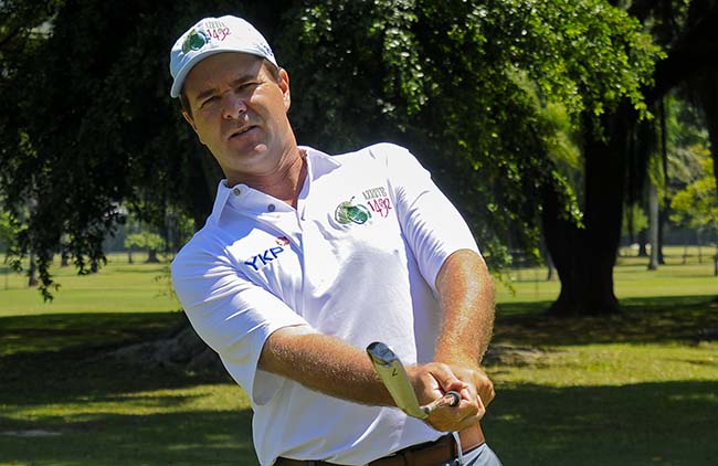 Barcellos: primeiro brasileiro a começar as seletivas do US Open de 2015, major do golfe mundial