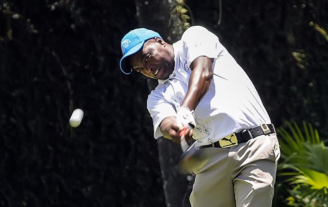 Rogério Bernardo: primeiro corte passado no ano, em busca de pontos para o ranking mundial de golfe