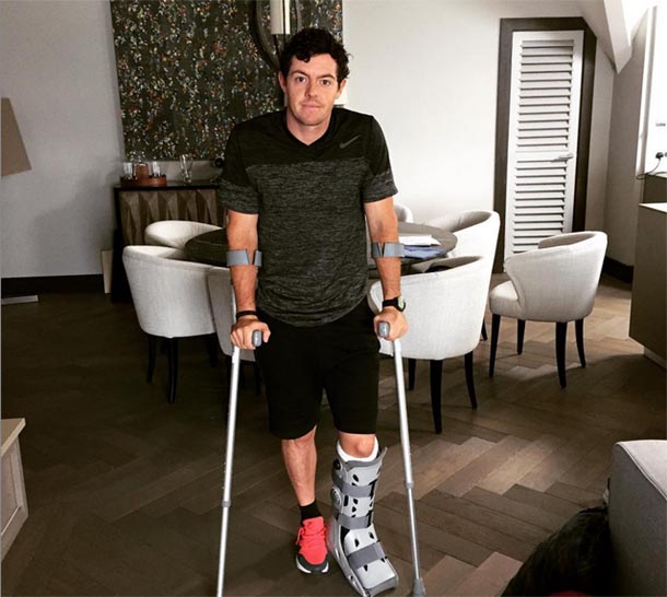 McIlroy: futebol com os amigos no pior momento possível, auge de sua carreira de golfe