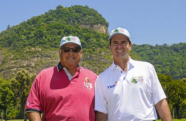 Sergio Carpi, do Azeite 1492, que junto com a YKP patrocina Rafa Beker na seletiva do The Open