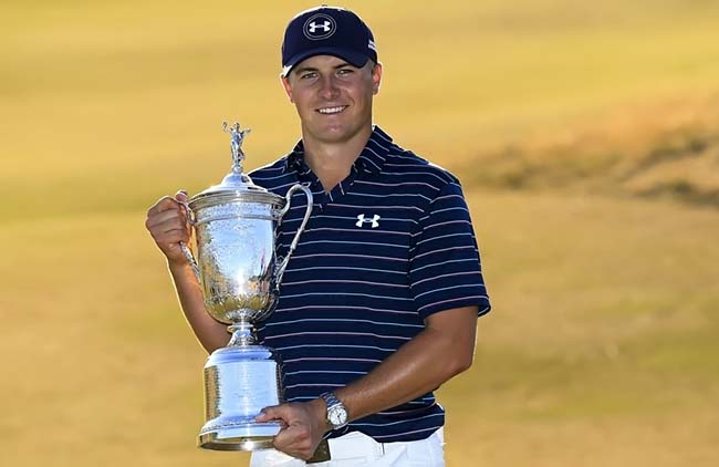 Spieth: ganhador de seis torneios do PGA Tour, incluindo os dois primeiros majors do ano, volta ao topo