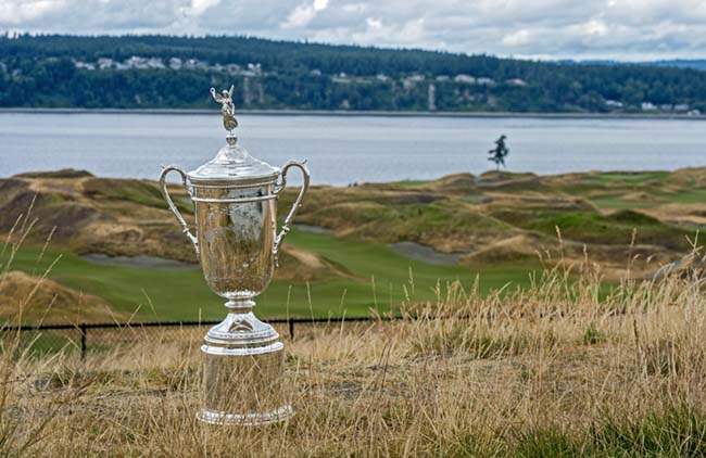 Taça do US Open de golfe: um dos troféus mais cobiçados do esporte mundial