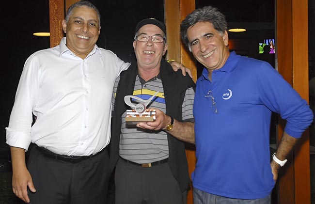 Alexandre Santos, João Batista Miranda e Fernando Vieira. Foto: APG/Zeca Resendes