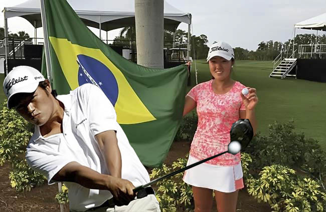 Lucas e Luciane: irmãos de ouro colocam Brasil no topo do pódio no golfe dos Jogos Mundiais Militares