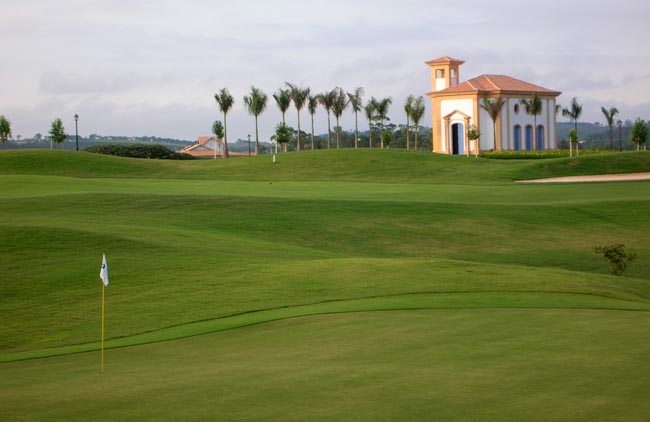 Campo de golfe do Quinta da Baroneza: sede do torneio da ONG Vocação