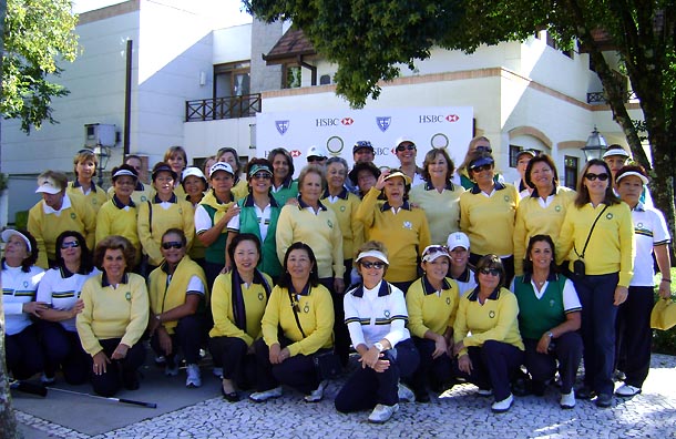 Todas as participantes do Campeonato Brasileiro Feminino de Golfe Sênior