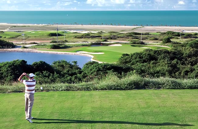    Aquiraz: recebendo o primeiro torneio Inteclubes de Golfe no Nordeste, iniciativa da Fegeg