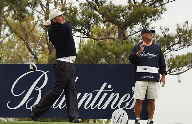 Damien McGrane: irlandês lidera torneio de golfe na Coréia à frente de um pelotão da elite mundial