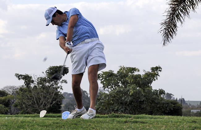    Giordano: dois eagles para assumir liderança do torneio internacional de golfe no Damha