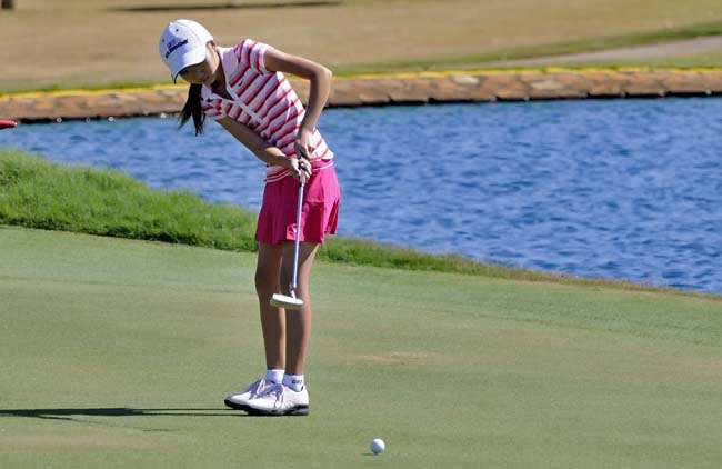 Giovanna: revelação do Golfe Nota 10 fará estréia internacional defendendo o Brasil em La Paz