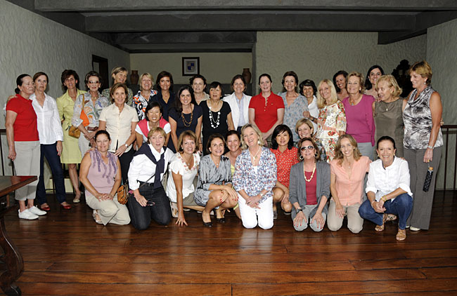 Fair Ladies: todas as participantes da etapa do SFGC, ao lado de  Adelina Garcia e Mirella Ferrari 