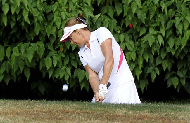    Barata: virando jogo no golfe de Porto Alegre para chegar à rodada final vencendo por três tacadas