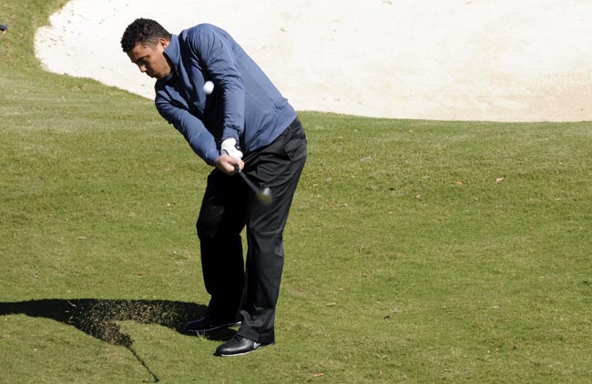    Ronaldo Fenômeno: golfe pelo menos três vezes por semana e já quebrando as 90 tacadas