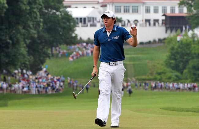    Rory: confirmando seus quatro primeiros torneios nos EUA ao voltar a ser membro do PGA Toour