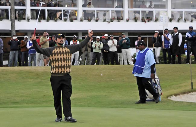    Tiago: vitória paradar novo impulso à carreira de uns dos maiores talentos do golfe brasileiro