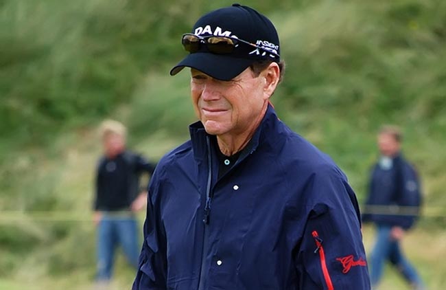    Tom Watson: aos 61 anos, ele é o segundo mais velho campeão de um major do golfe profissional