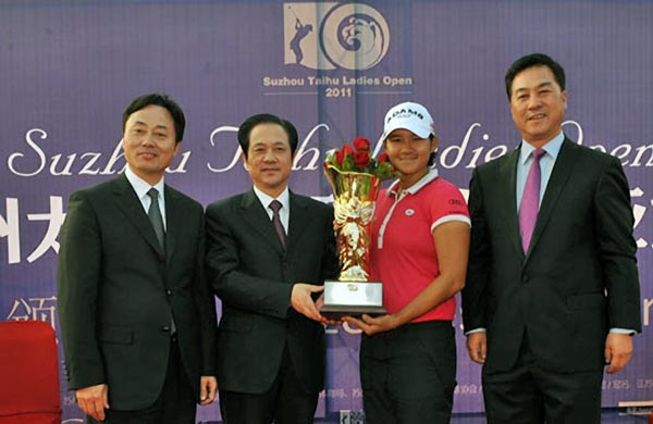   Tseng, nº 1 do golfe mundial: 11 títulos em 2011, seis deles no LPGA Tour, incluindo dois majors