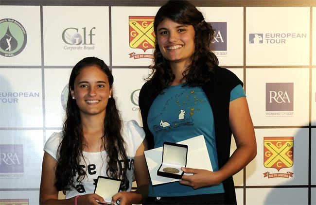 Vitória e Clara: irmãs Teixeira foram destaque do golfe brasileiro no Sul-Americano Juvenil