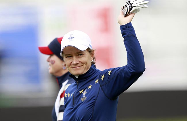    Catriona: campeã do HSBC LPGA Brasil de golfe impôs vitória acachapante a Paula Cramer