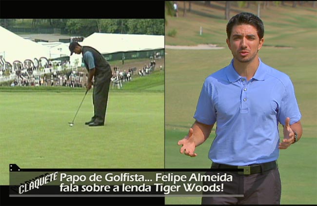    Assista agora: Felipe Almeida mostra a carreira do marior ídolo do golfe em programa especial