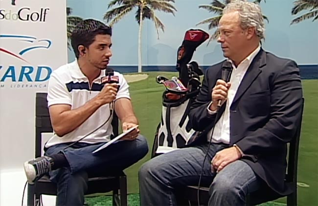    Felipe entrevista Varella: programa de Beetto Saad, na BandSports, abrindo espaço para o golfe