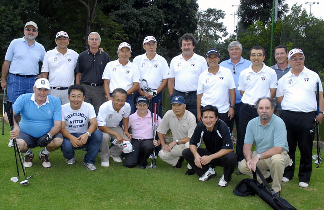    Alguns dos participantes de 2010: ajudando a creche que tanto ajudou o golfe paulista 