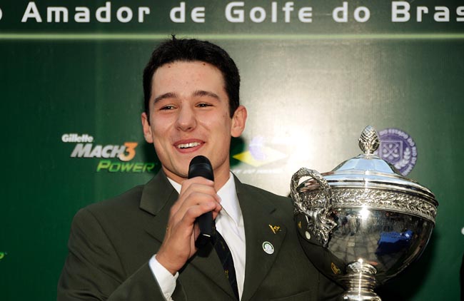    Daniel: campeão brasileiro de 2009, volta ao Rio para reconquistar o Gillette Golf Cup