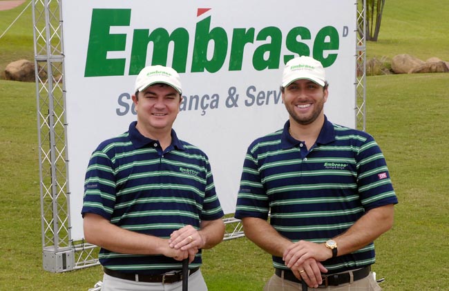    Douglas Delamar e Luiz Carlos Martins: Embrase como principal parceira do golfe brasileiro