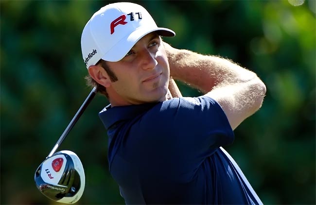 DJ: liderando a corrida da Fedex Cup, com pontos suficiente para ir até a final do golfe de 2011