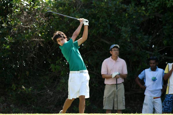    Salinas, do Damha, de São Carlos: estreando com duas vitórias na equipe paulista de golfe