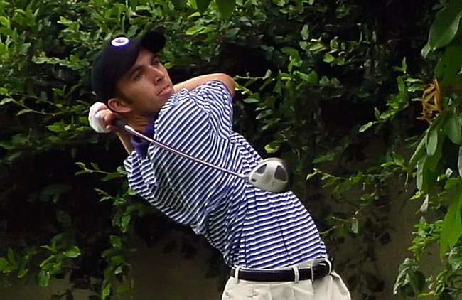   Fernando Mechereffe: preparando-se agora para a primeira seletiva para o US Open de golfe