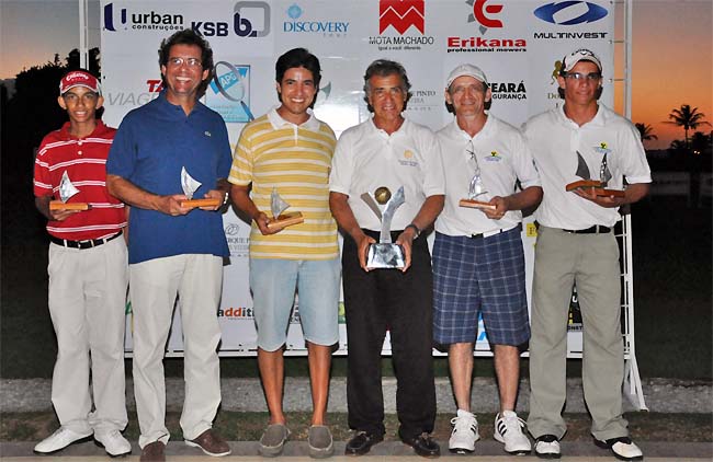    Os campeões do Interclubes: Ceará entrando definitivametne no calendário nacional de golfe