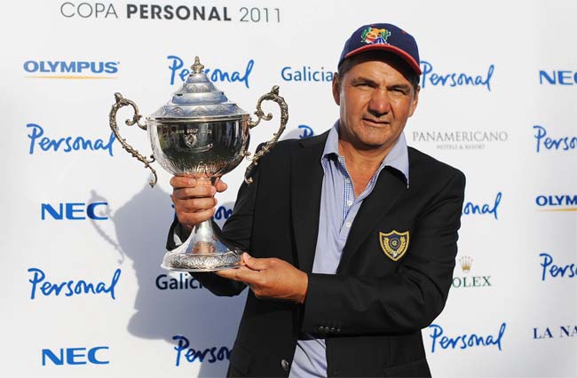    Cóceres: voltando ao golfe e a vencer aos 48 anos, de olho no Champions Tour dos EUA