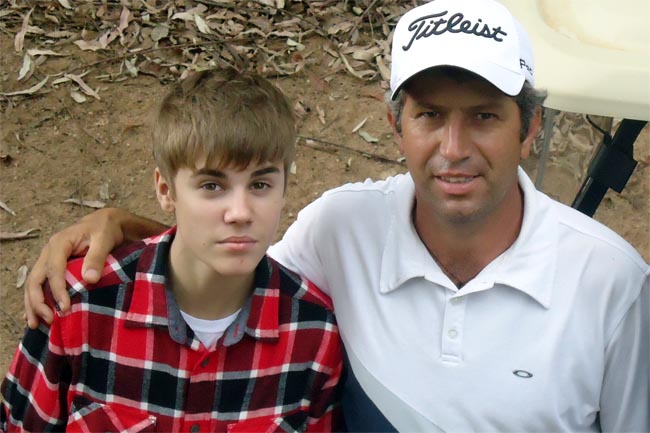    Bieber e Lula, no buraco 3 do campo particular de Itatiba: ídolo pop tem handicap 7 e ama golfe