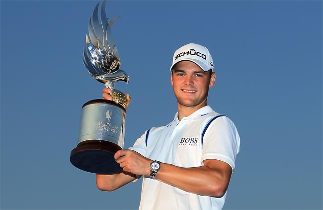 Martin Kaymer: elegância ds roupas Hugo Boss, a mesma marca que patrocina Alexandre Rocha