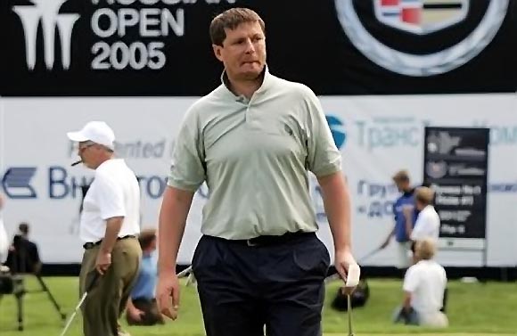 Kafelnikov: campeão de dos majors do tênis agora quer a medalha de ouro do golfe